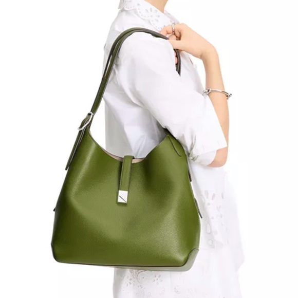 kate spade Handbags - BNWT Kate Spade Large Deco shoulder bag tote pebbled leather